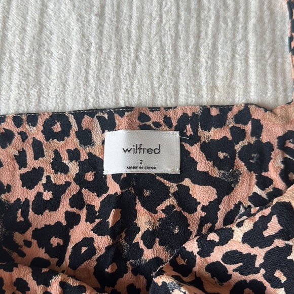 Aritzia Wilfred Isabelle Cheetah Dress - Picture 3 of 6